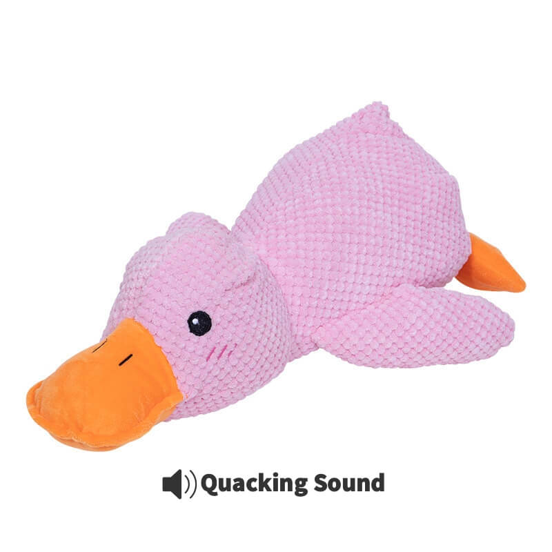 Joyful Quacky Dog Companion Duck Toy