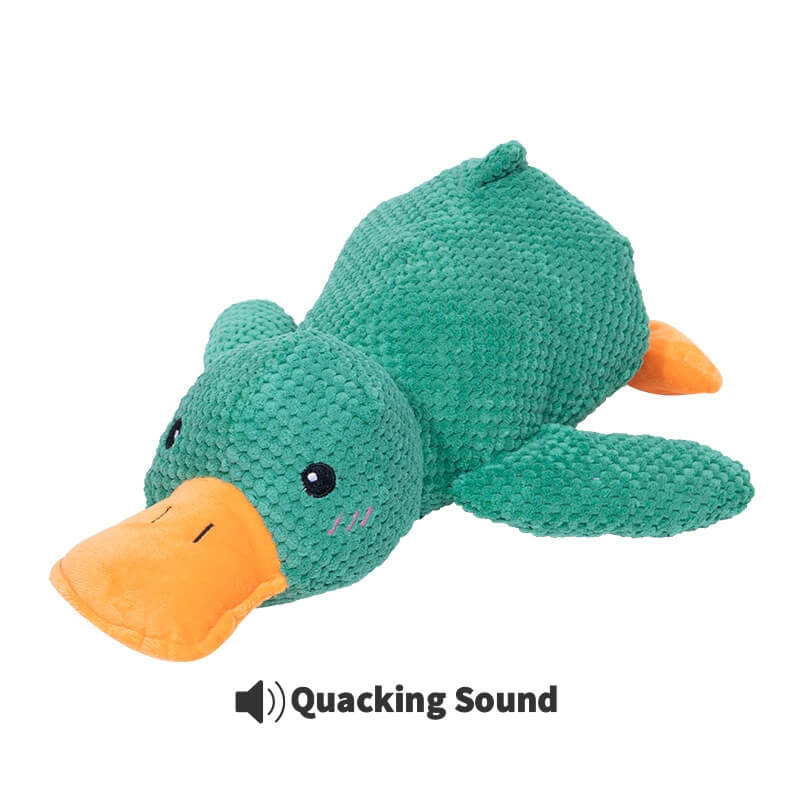 Joyful Quacky Dog Companion Duck Toy