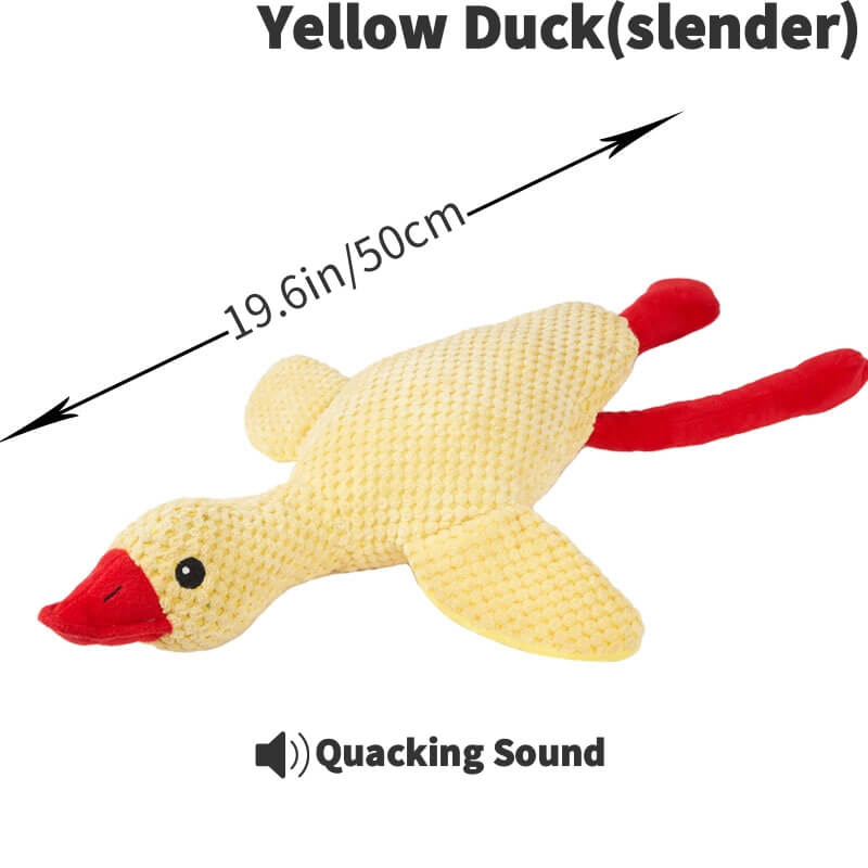 Joyful Quacky Dog Companion Duck Toy