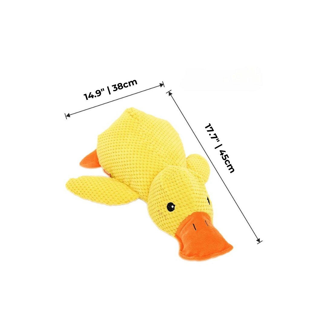 Joyful Quacky Dog Companion Duck Toy