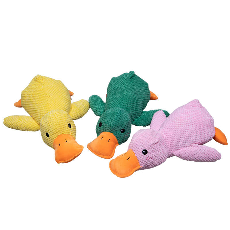 Joyful Quacky Dog Companion Duck Toy