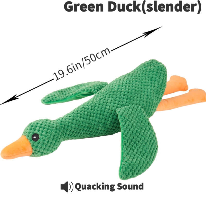 Joyful Quacky Dog Companion Duck Toy