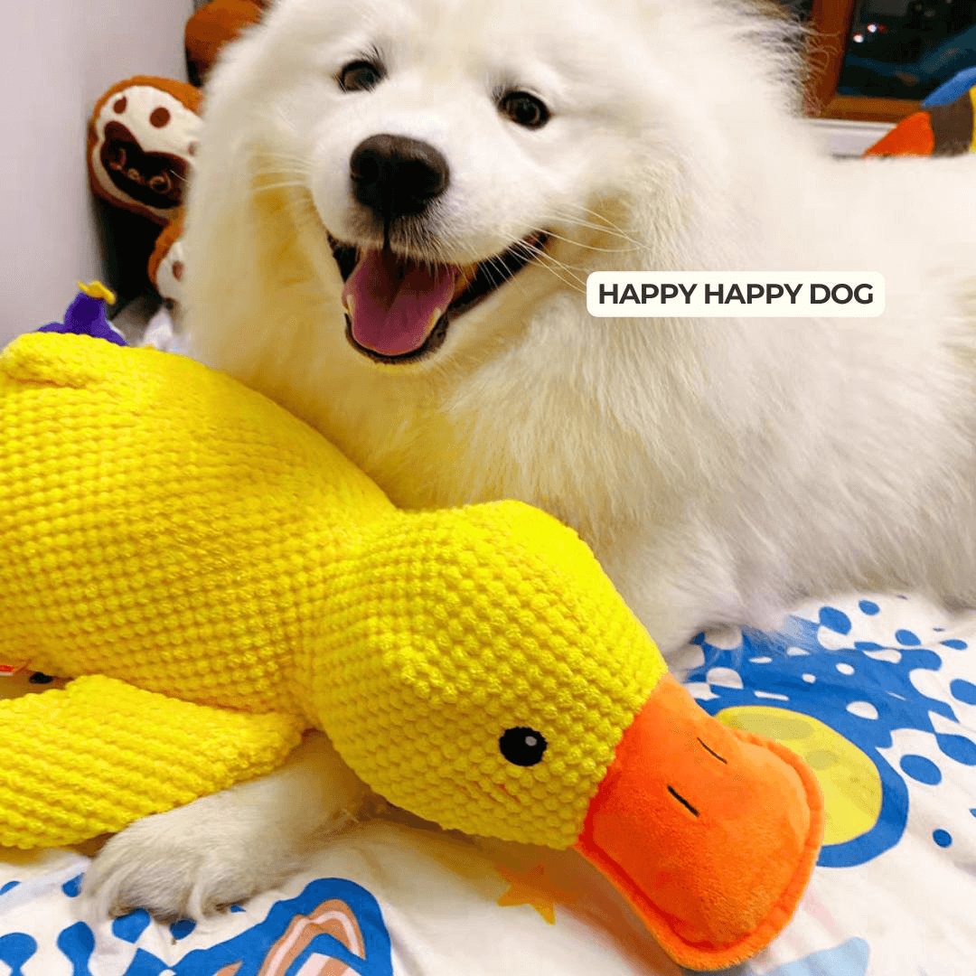 Joyful Quacky Dog Companion Duck Toy